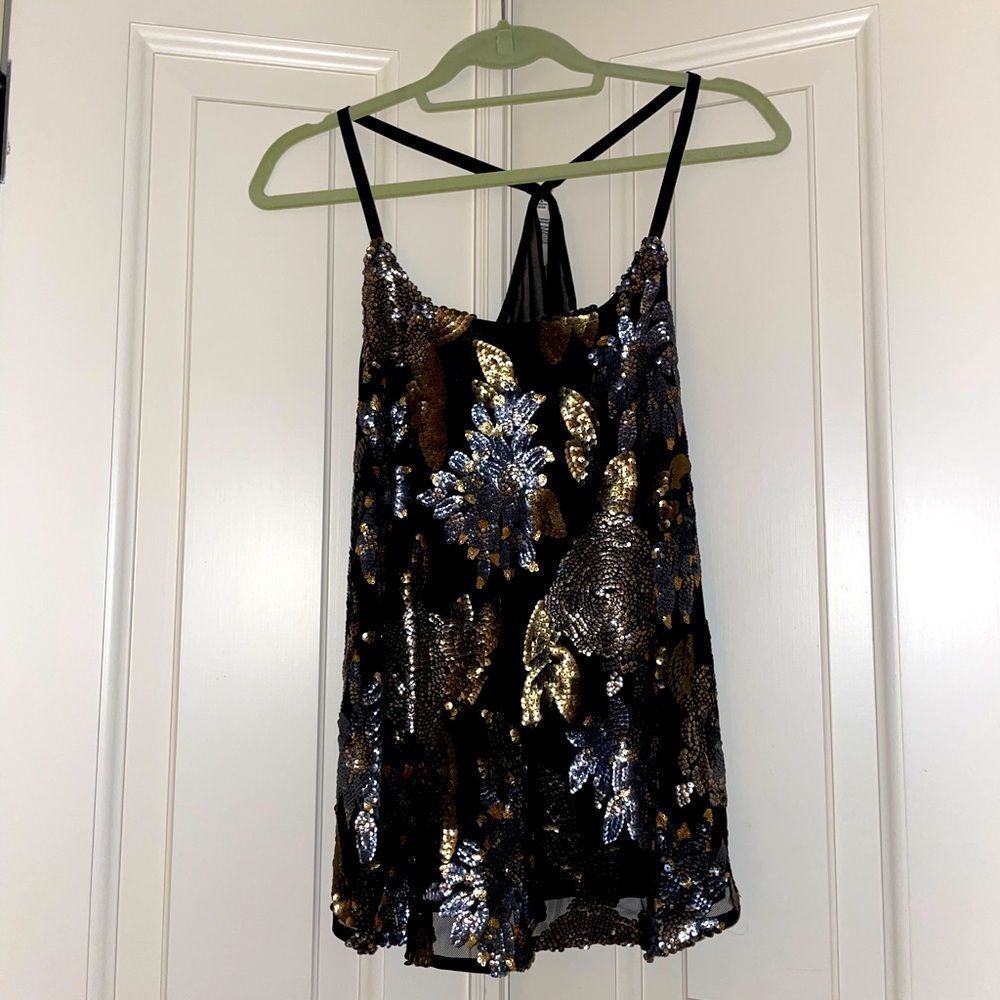 BB Dakota Sequin Tank Top